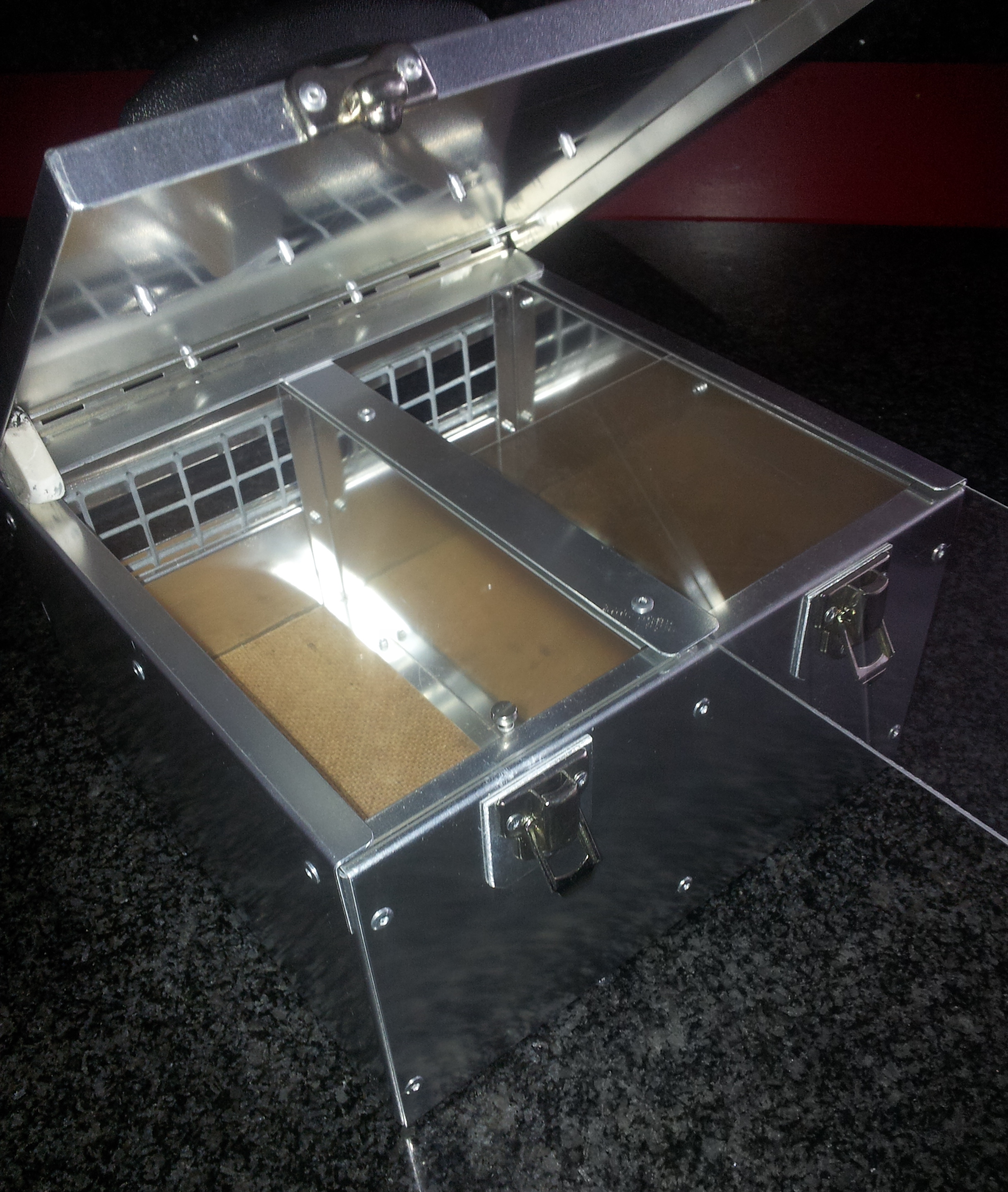 Transportbox 2) 220 x 220 x 120 mm